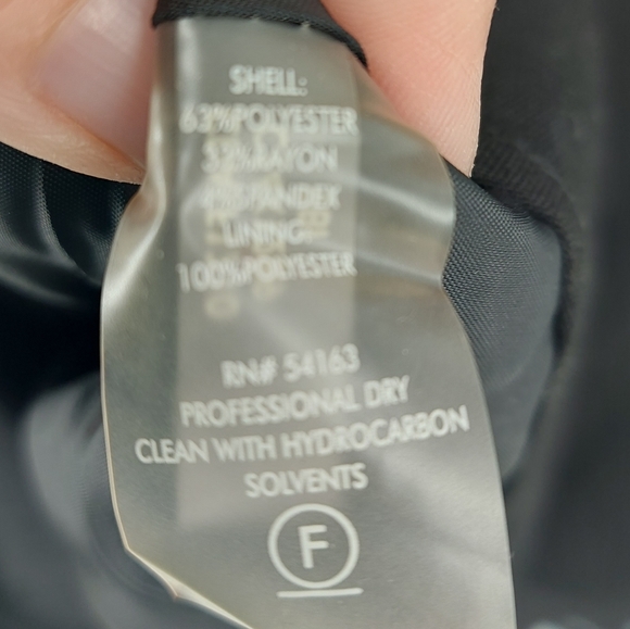 Calvin Klein Colorblock Midi Fit and Flare Dress Size 2P - Picture 4 of 6